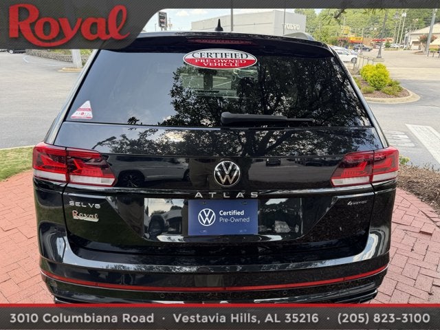 2023 Volkswagen Atlas 3.6L V6 SEL R-Line Black
